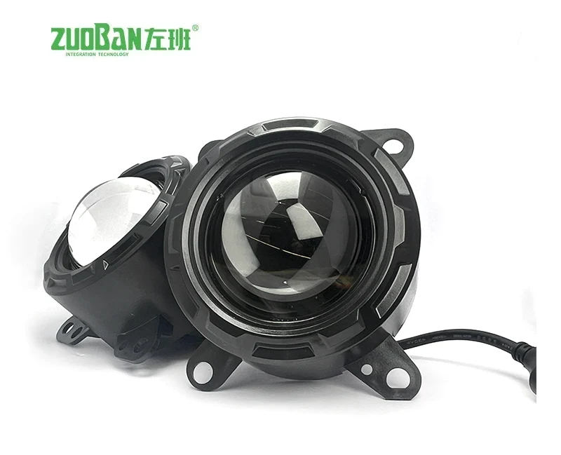 Yük maşınları üçün 3.0 düymlük tək şüa led lens duman işıqları
