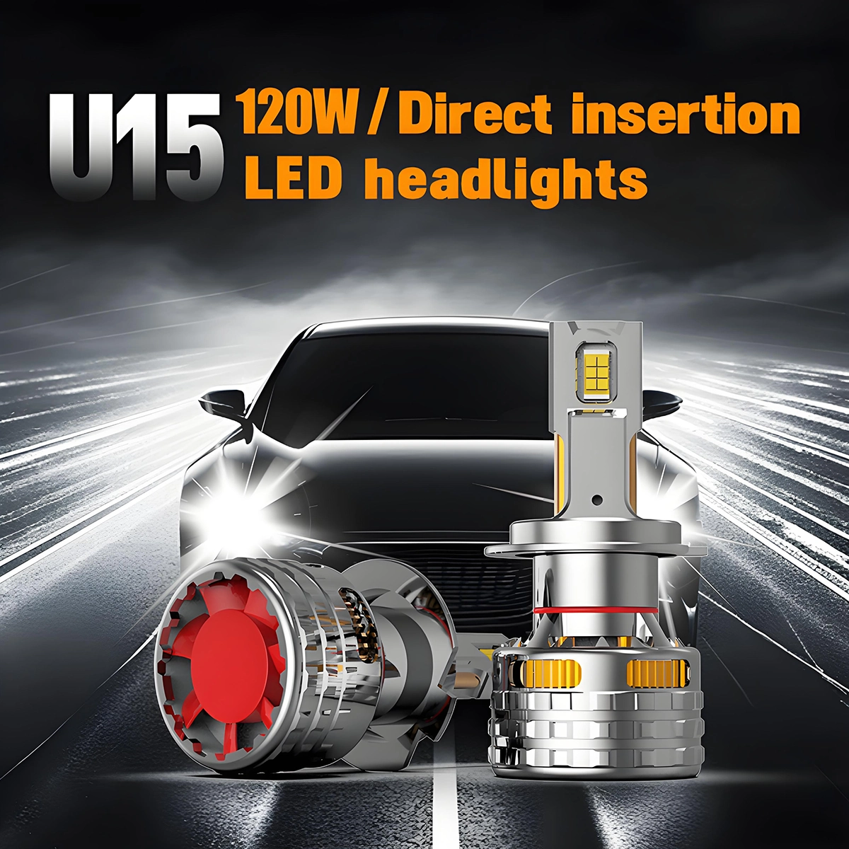 High-Power LED Headlamps for Automobiles