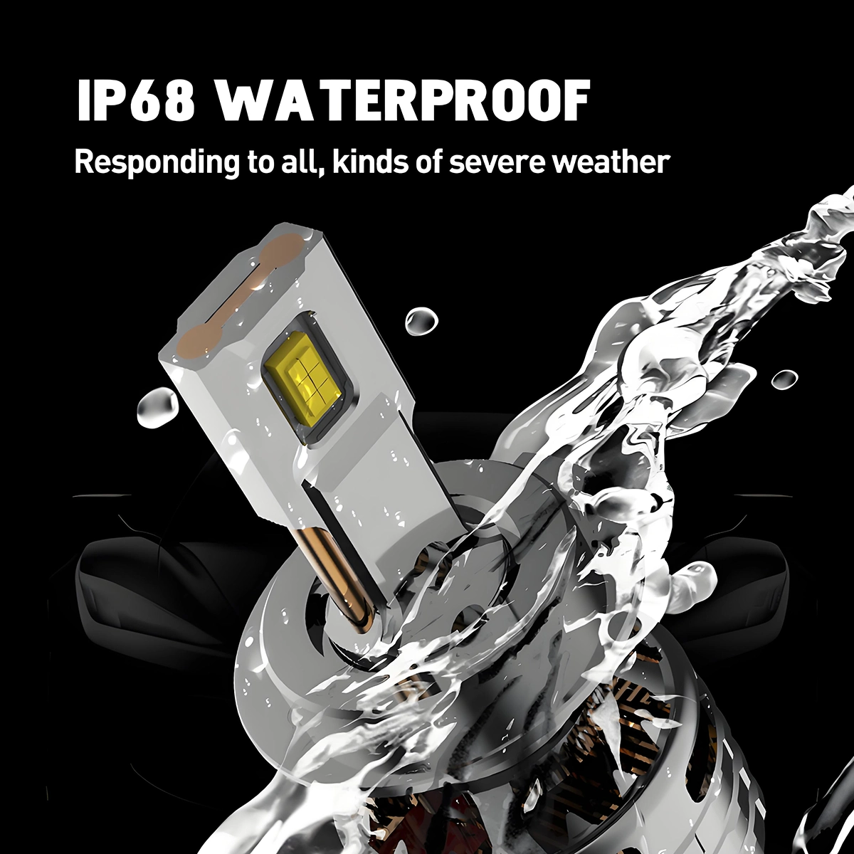 High-Power LED Headlamps for Automobiles