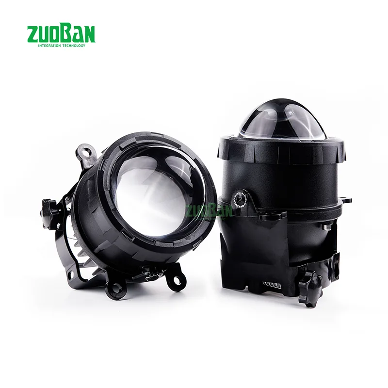 90W 3 düymlük ikirəngli iki kuboklu Honda Universal linzalı duman əleyhinə işıqlar